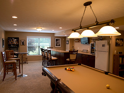 Basement Remodelling on Quarterhouse